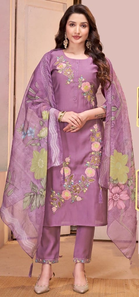 festive collection_3 piece kurthi set